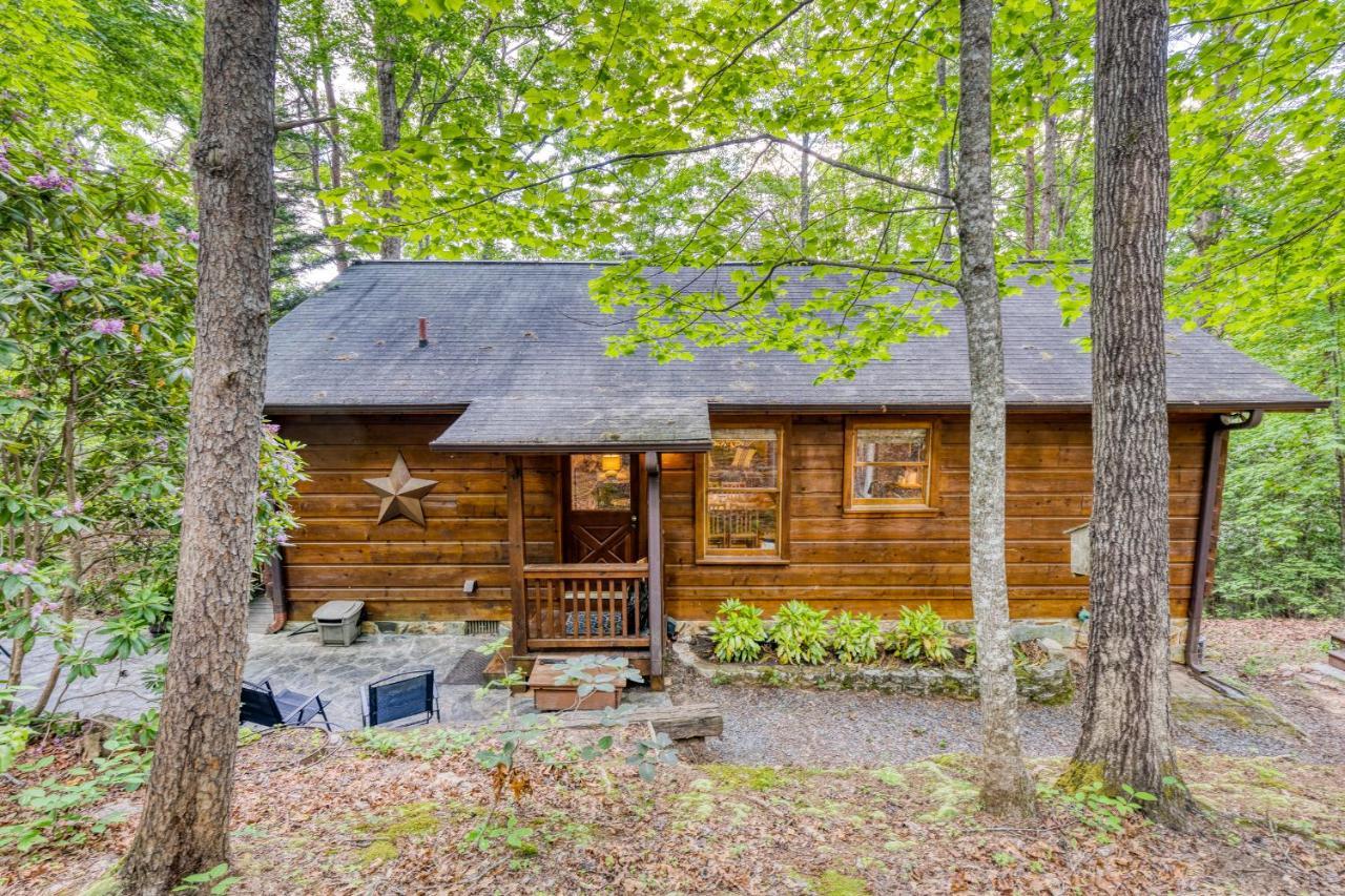 Secluded Sunrise Ridge-10 Min From Blue Ridge, King Beds, Hot Tub, 2 Porches, Fireplace Wood Burning, Mountain View, Cozy 외부 사진